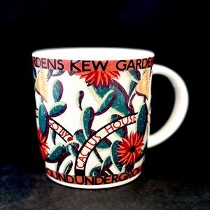 KEW GARDENS CACTUS HOUSE Bone China Tea Coffee Mug Every Journey Matters New